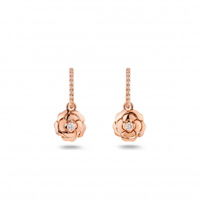 CHANEL EXTRAIT DE CAMÉLIA EARRINGS J11659